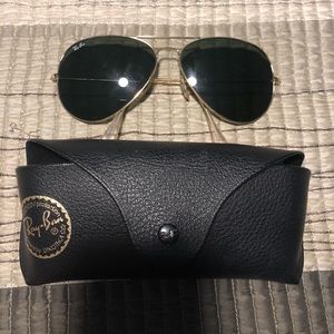 Ray ban classic aviator sunglasses - women’s